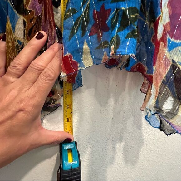 FARM RIO WOMANS WONDERFUL TOUCANS TIERED MIDI SKIRT SMALL Anthropologie - Picture 14 of 16